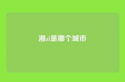 湘al是哪个城市