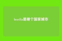 brasilia是哪个国家城市