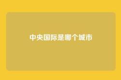 中央国际是哪个城市