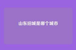 山东旧城是哪个城市