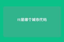 FE是哪个城市代码