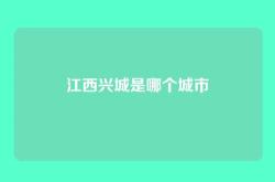 江西兴城是哪个城市