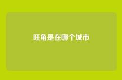 旺角是在哪个城市