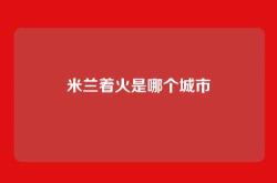 米兰着火是哪个城市