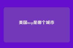 美国msp是哪个城市
