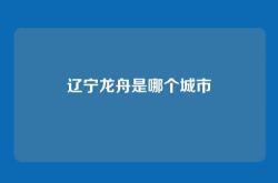 辽宁龙舟是哪个城市