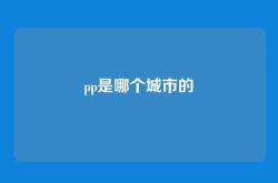 pp是哪个城市的