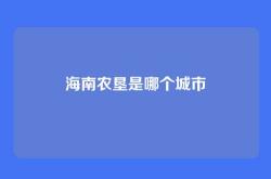 海南农垦是哪个城市