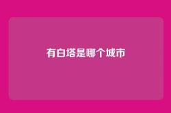 有白塔是哪个城市