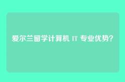 爱尔兰留学计算机 IT 专业优势？