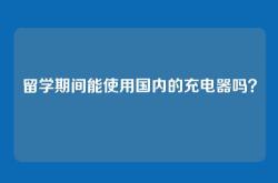 留学期间能使用国内的充电器吗？