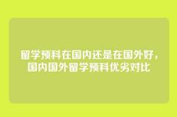 留学预科在国内还是在国外好，国内国外留学预科优劣对比
