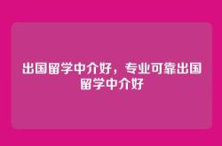 出国留学中介好，专业可靠出国留学中介好