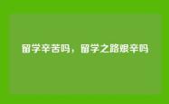 留学辛苦吗，留学之路艰辛吗